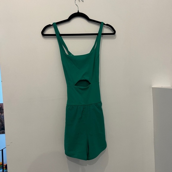 Green Sleeveless Romper stains  Righteous runsie romper inspired - Picture 2 of 6